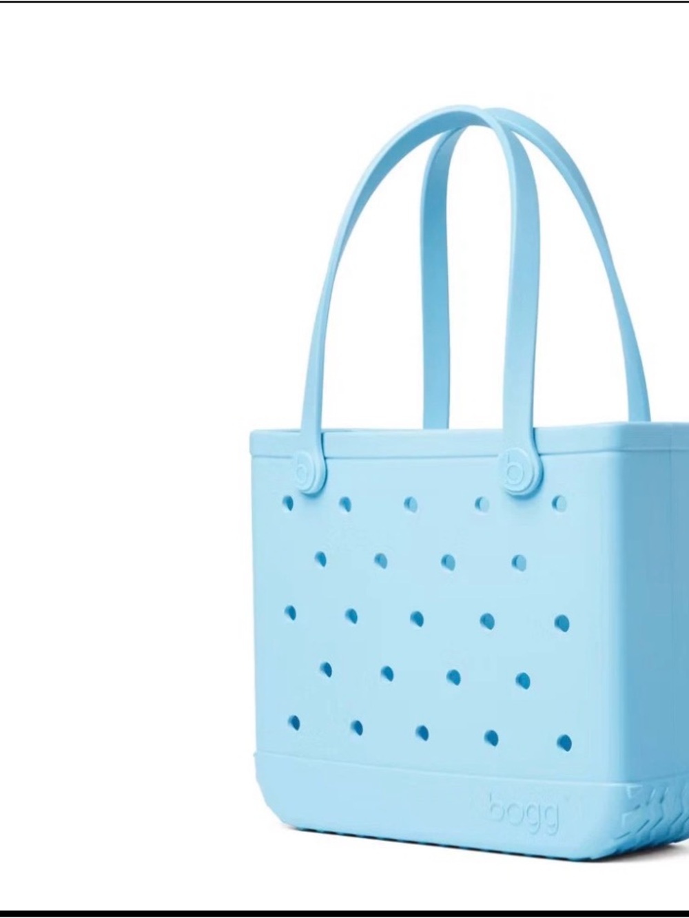 BOGG BAG Light Blue Perforated Tote-Baby